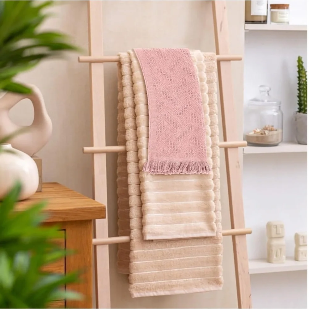 Set of 2 100 % Turkish Cotton Hand Towels